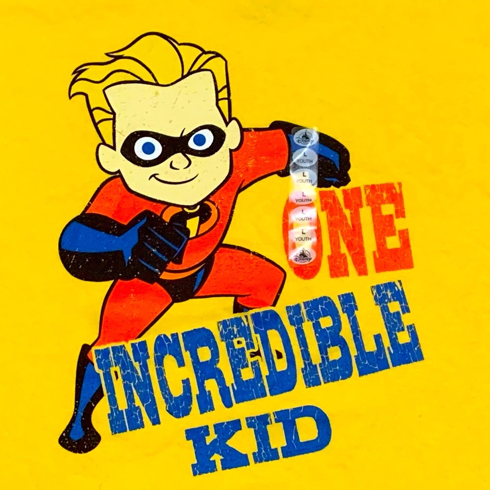 Disney Parks The Incredibles One Incredible Kid Short-sleeve T-Shirt | L